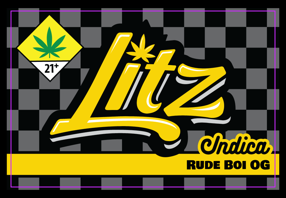 Litz Labels 2x3 Label