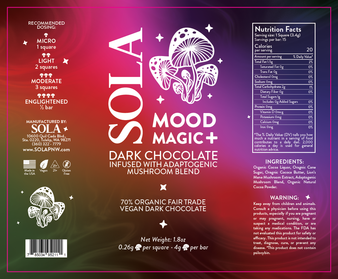 Sola Elevate/Mood Magic Bars