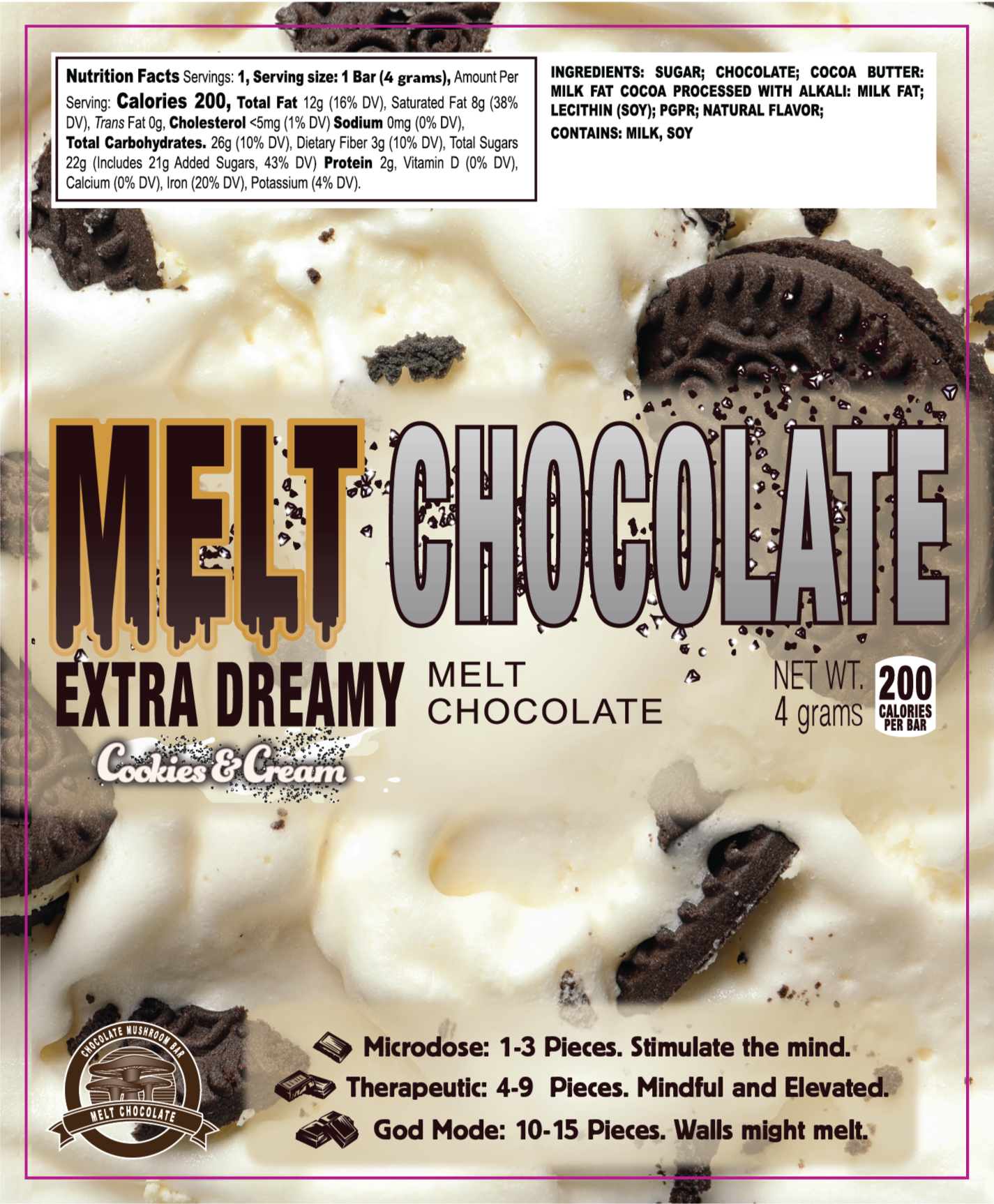 Melt Chocolate Bar