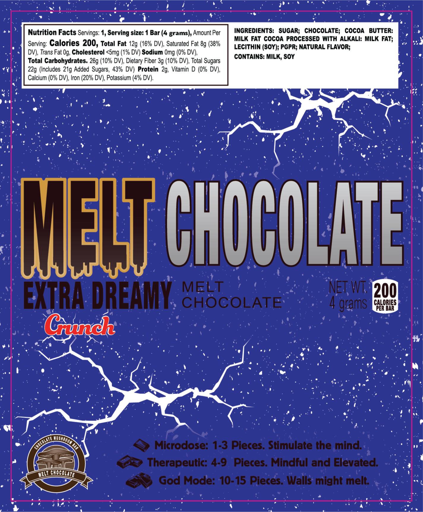 Melt Chocolate Bar
