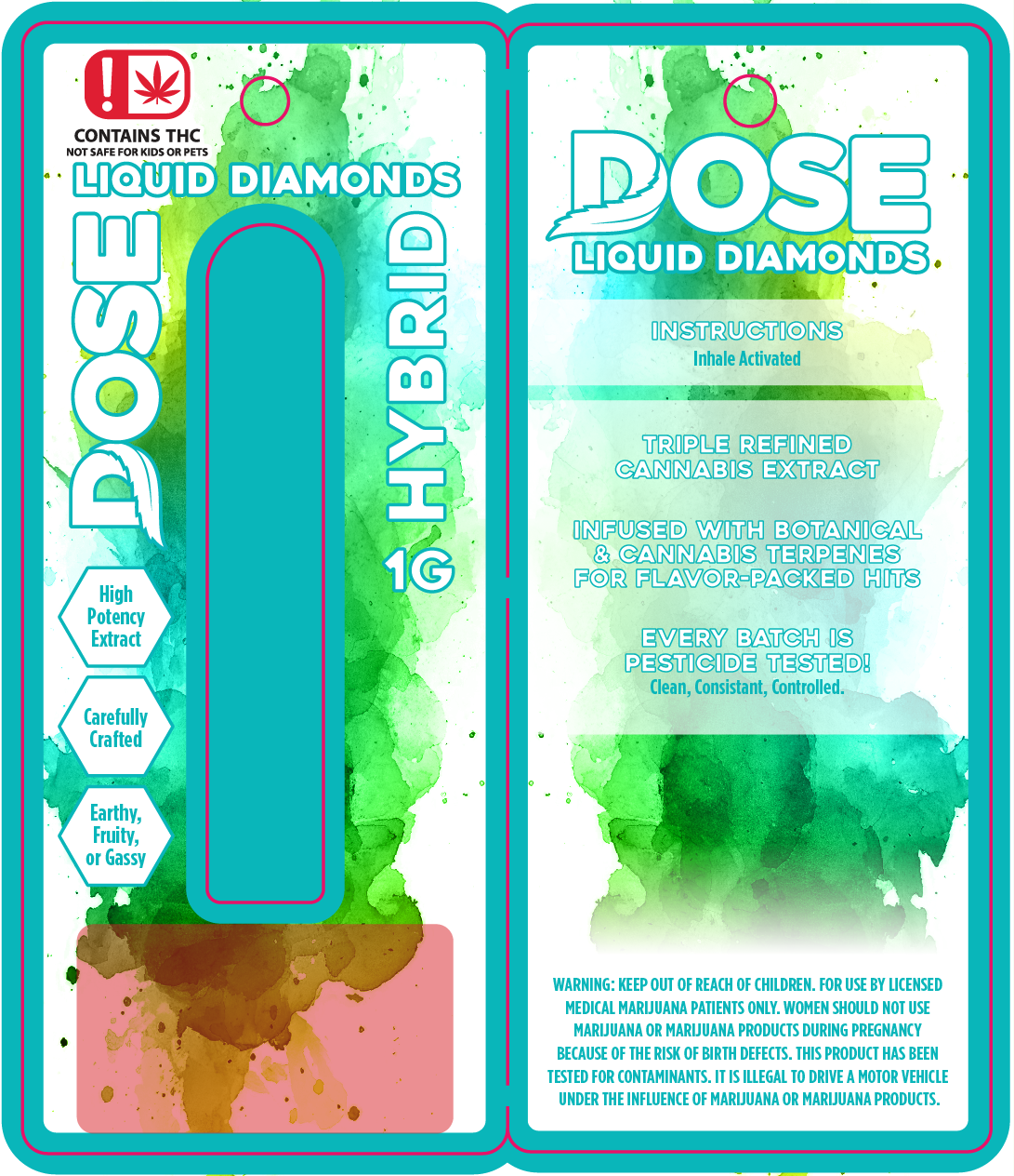 OK - DOSE Liquid Diamonds Eros Pro Disposable