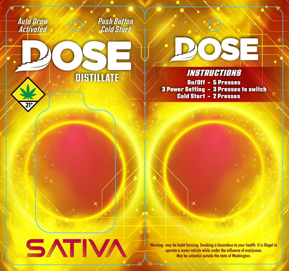 DOSE Distillate Flare Disposable