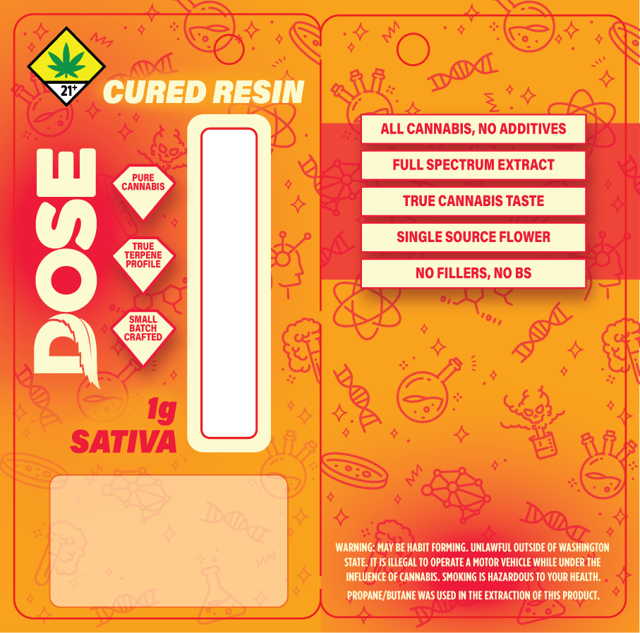 DOSE Cured Resin Vape