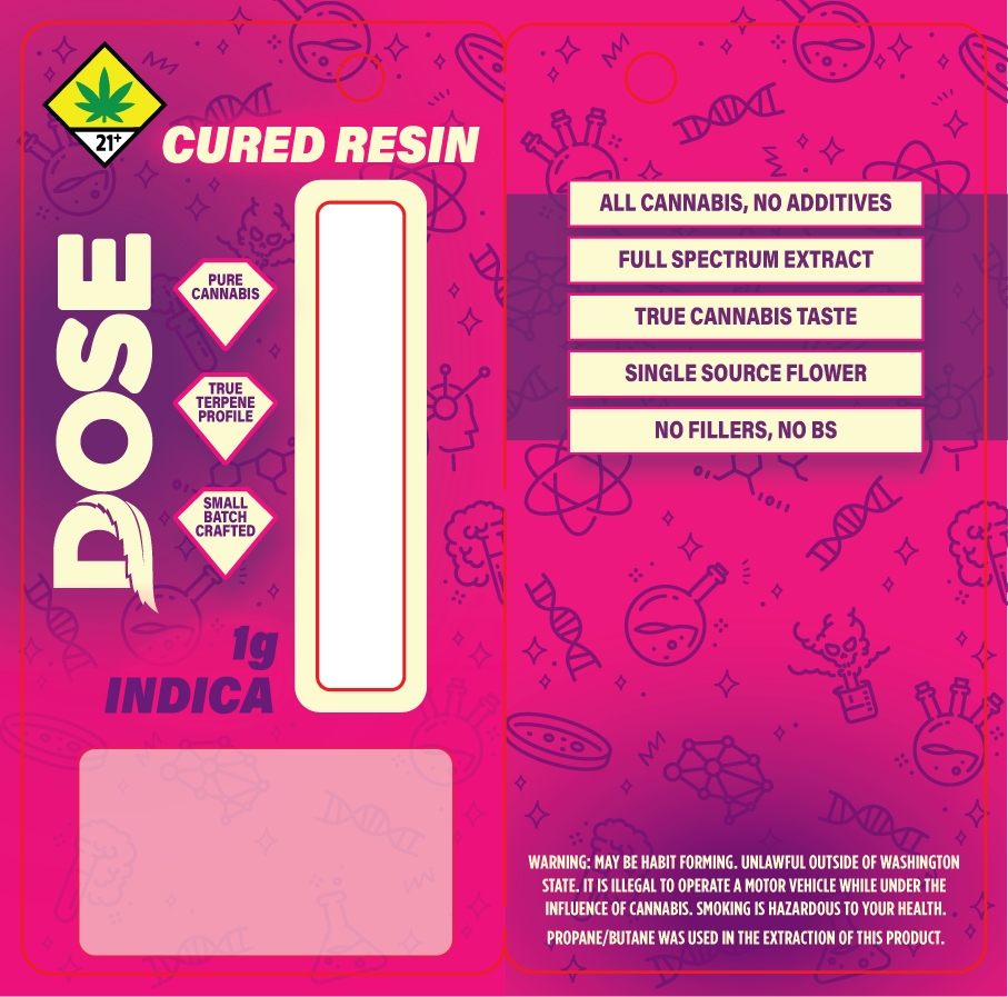 DOSE Cured Resin Vape