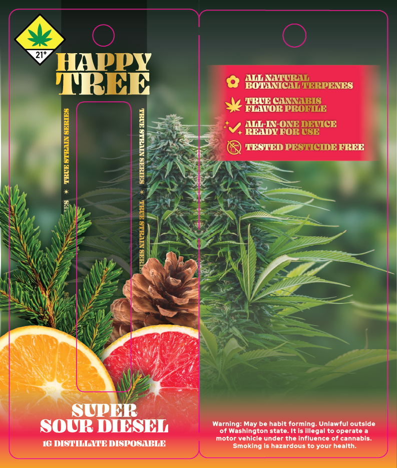Happy Tree True Strain Series Opex Disposable
