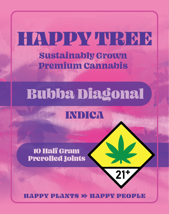 Happy Tree Box Sticker