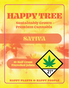 Happy Tree Box Sticker