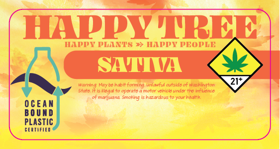 Happy Tree Generic 3.5x1.75 Label