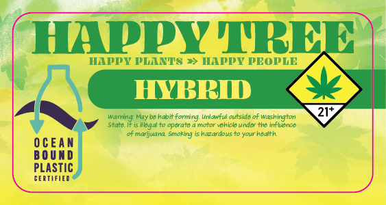 Happy Tree Generic 3.5x1.75 Label