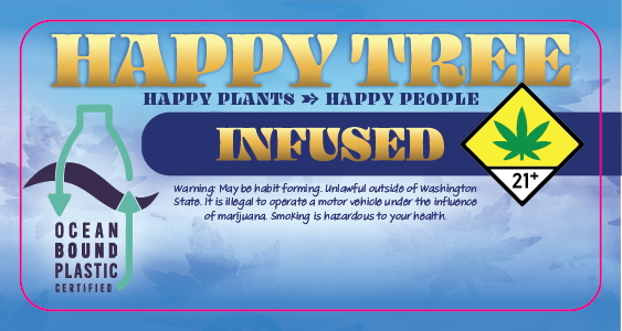 Happy Tree Generic 3.5x1.75 Label
