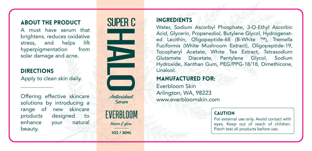 Everbloom 30ML 4.0x1.8in Labels