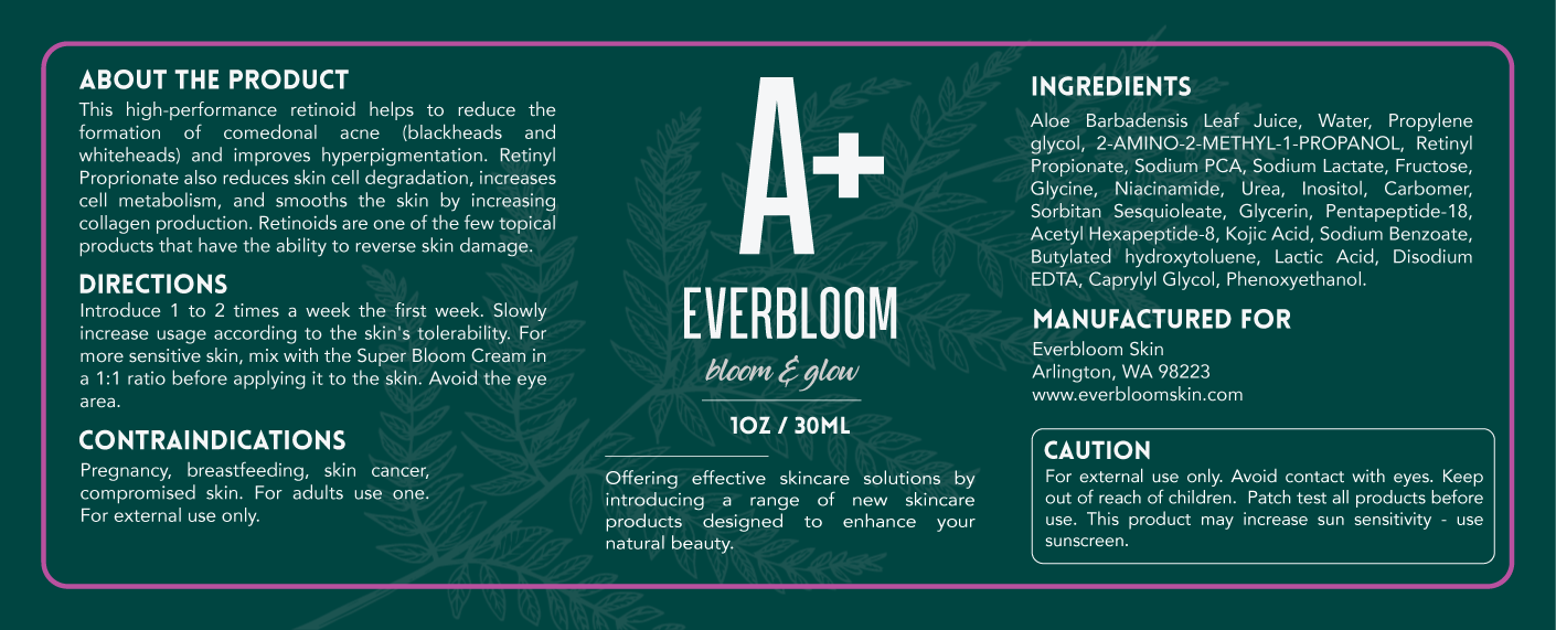Everbloom 30ML 4.4x1.7in Label