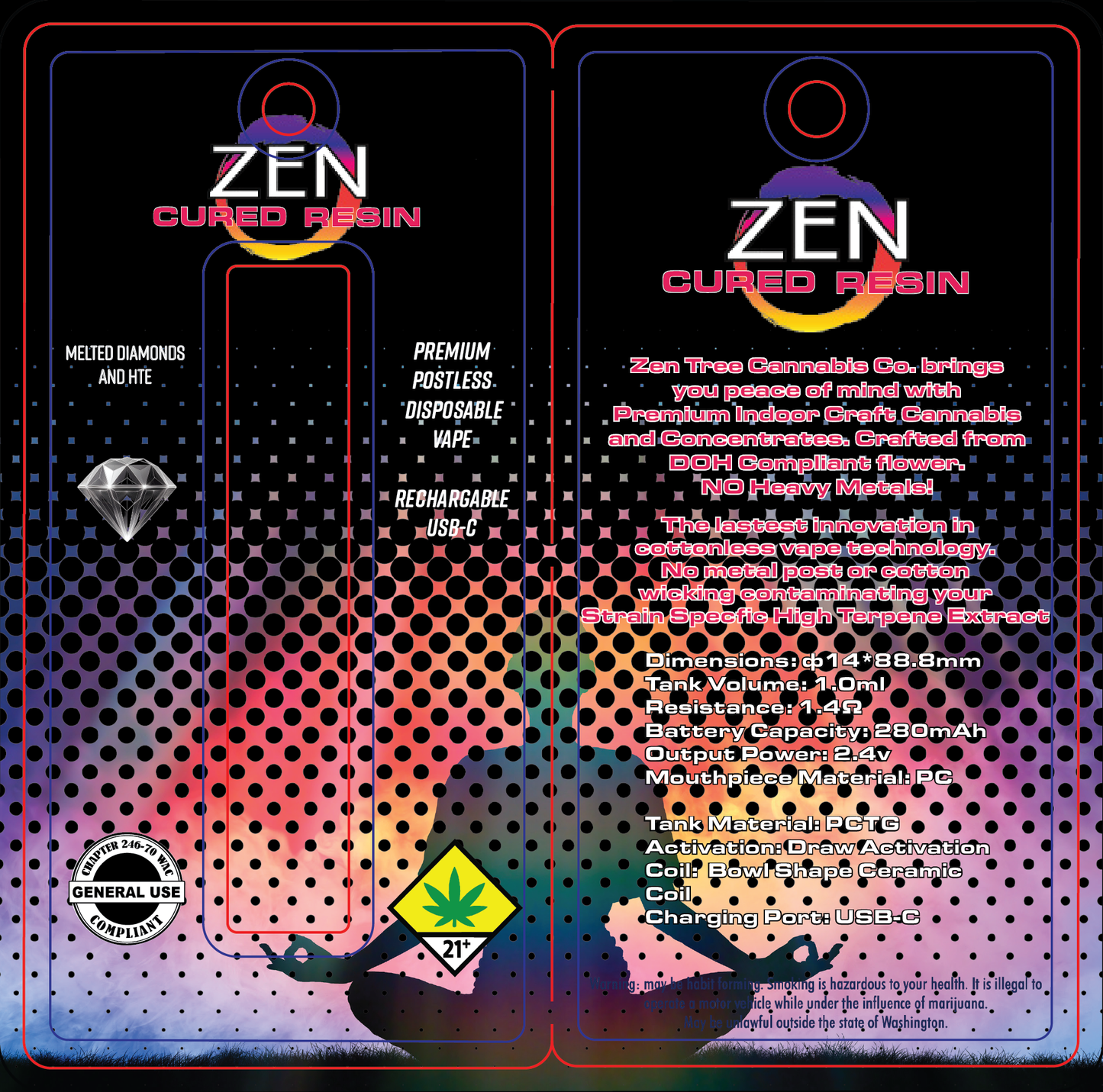 Zen Tree Leefy Disposable