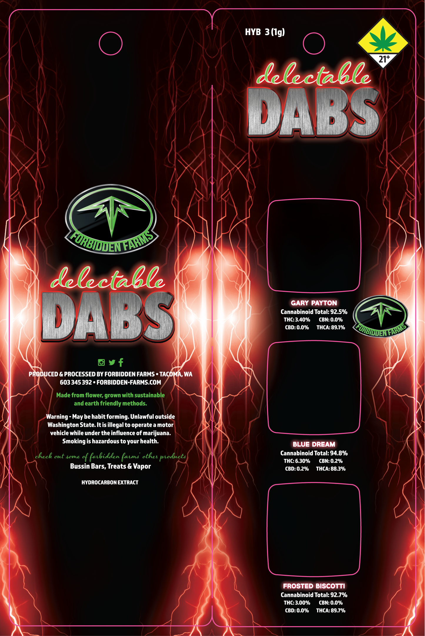Delectable Dabs Centered 3 Pack Dab