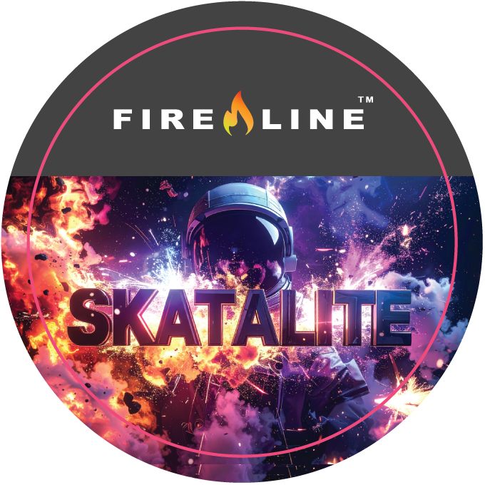 Fireline Flower Lid Labels