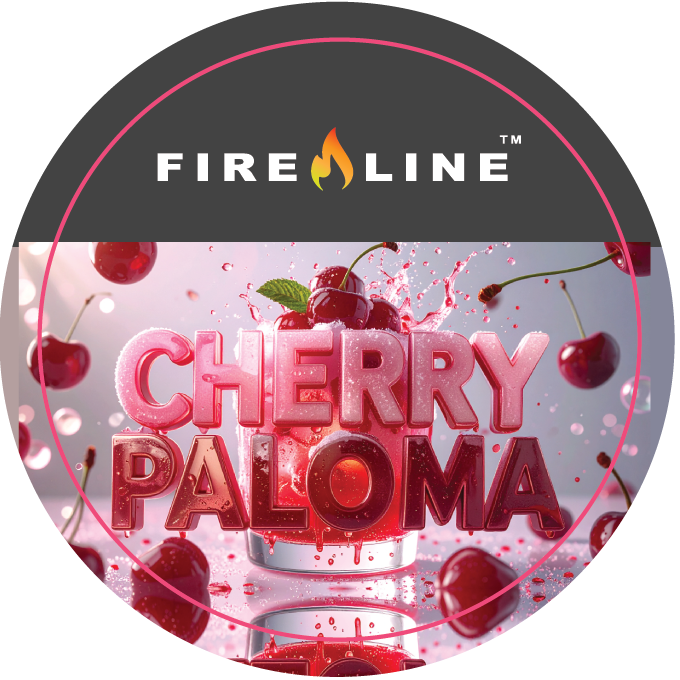 Fireline Flower Lid Labels