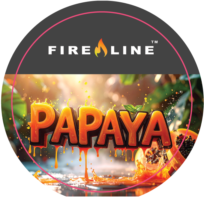 Fireline Flower Lid Labels