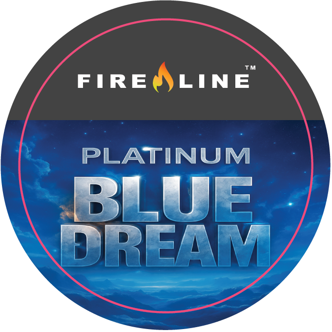 Fireline Flower Lid Labels