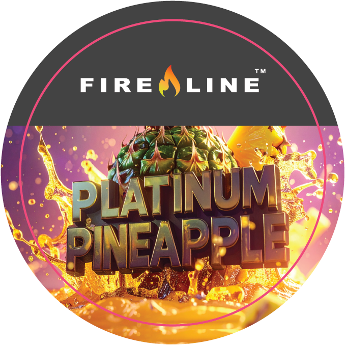 Fireline Flower Lid Labels