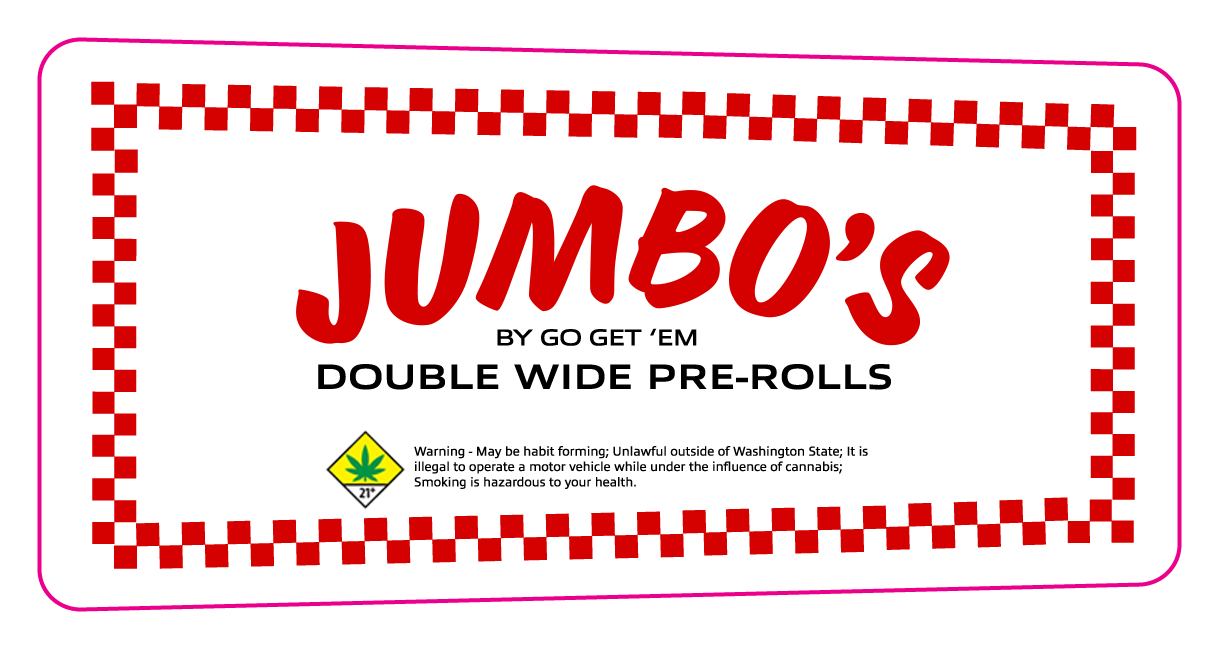 Go Get 'Em Jumbo Joint Tube Label