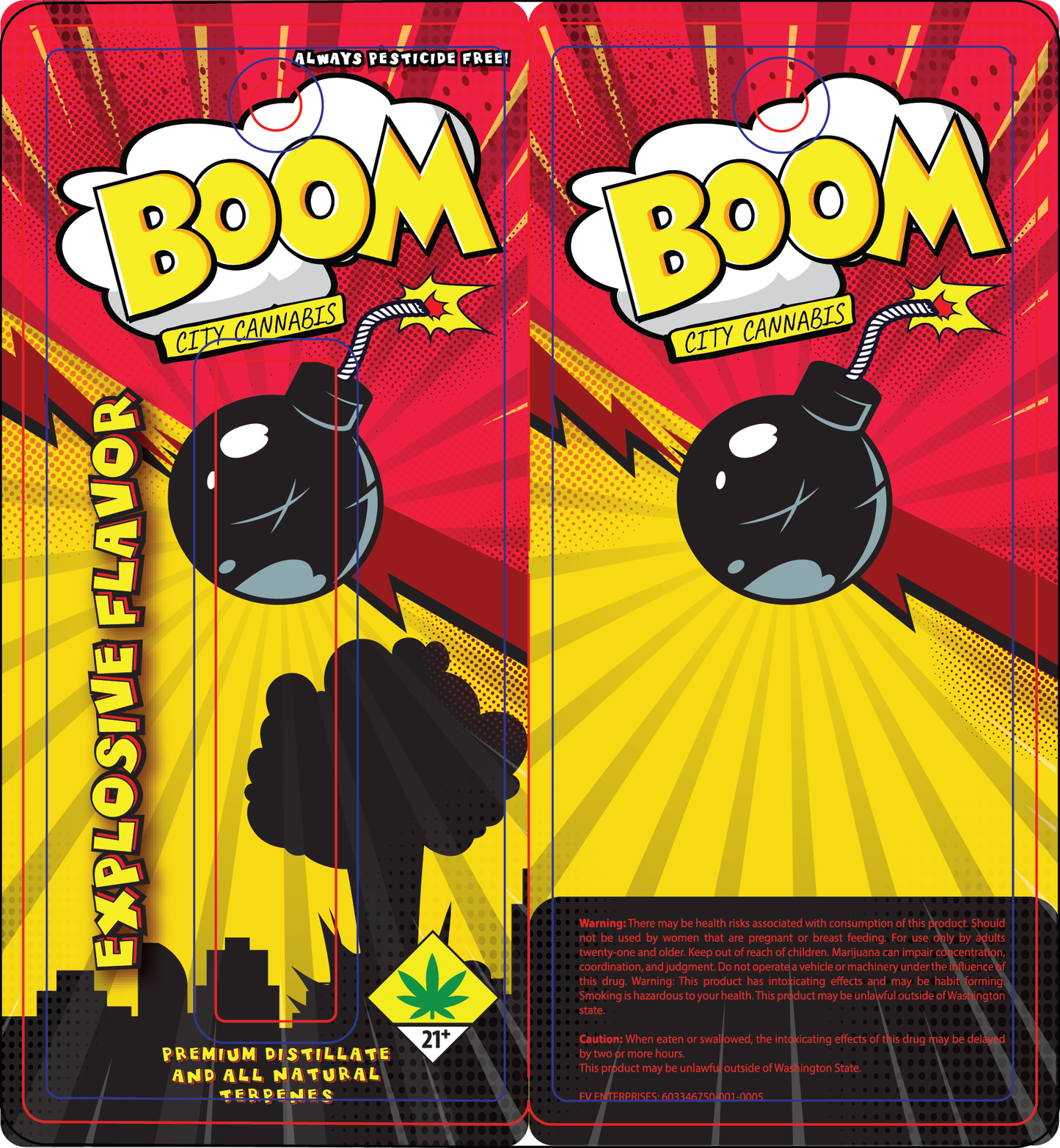 Boom City Leefy Disposable