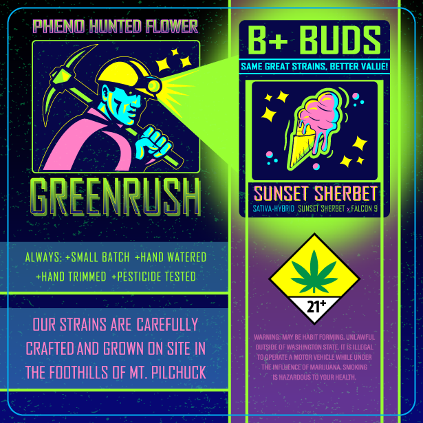 Green Rush B+ Buds