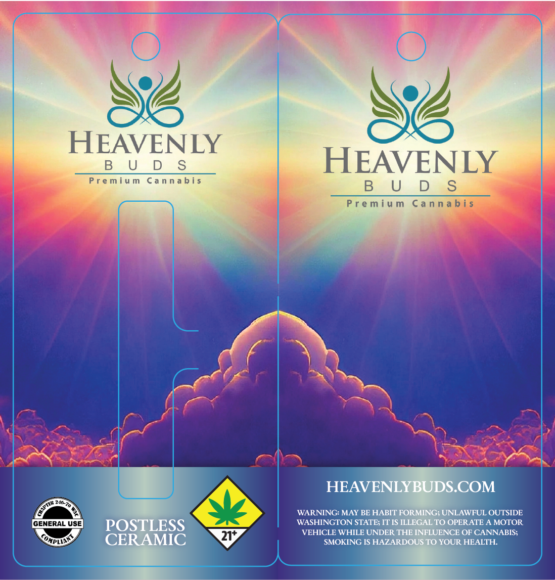 Heavenly Buds Postless Ceramic Vape