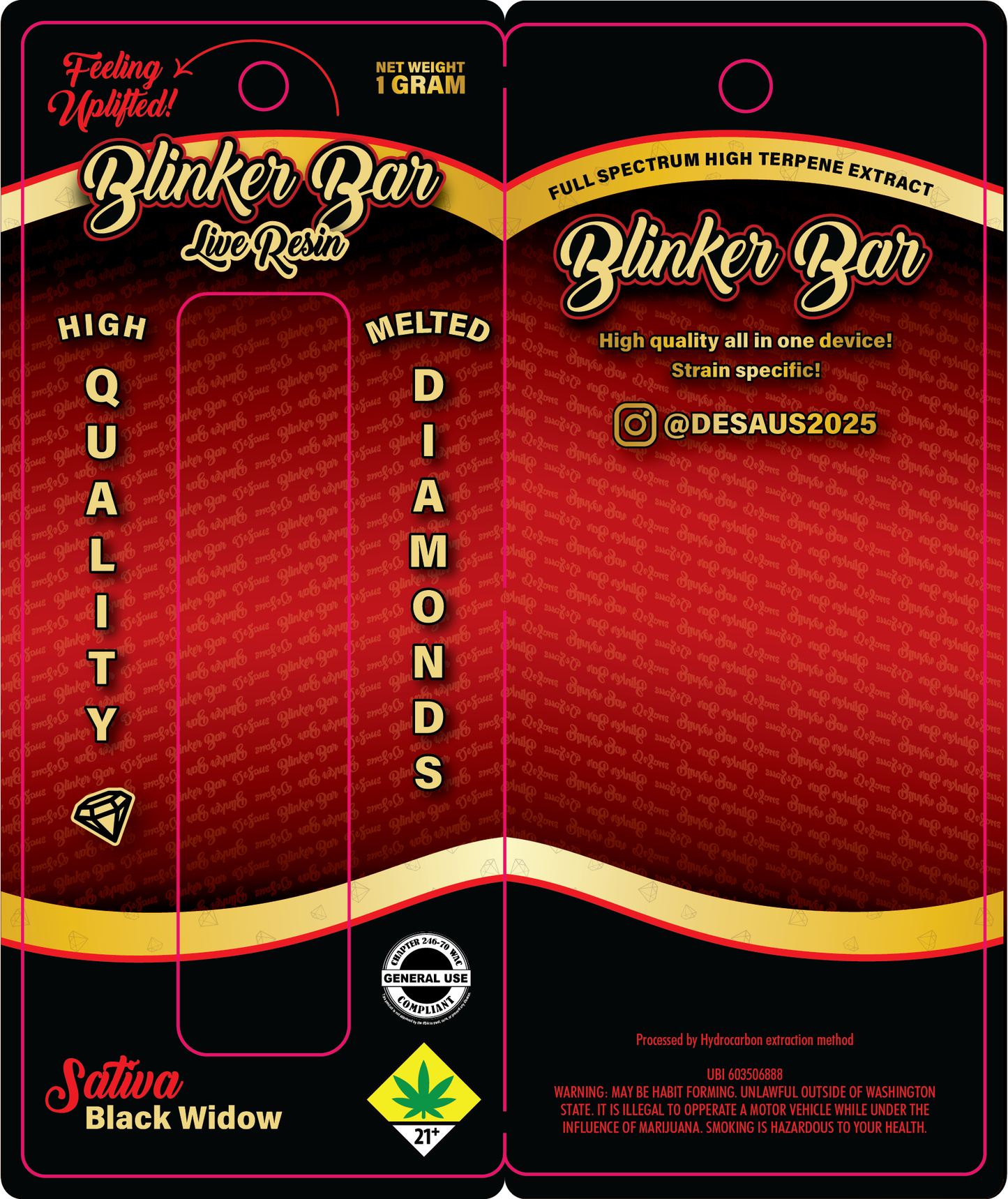 Blinker Bar Flex Disposable