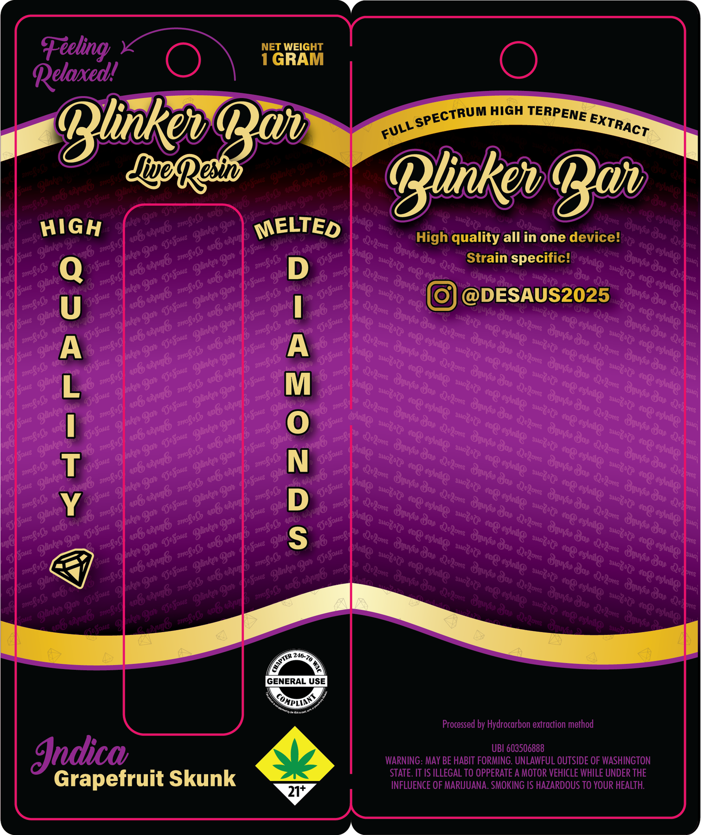 Blinker Bar Flex Disposable