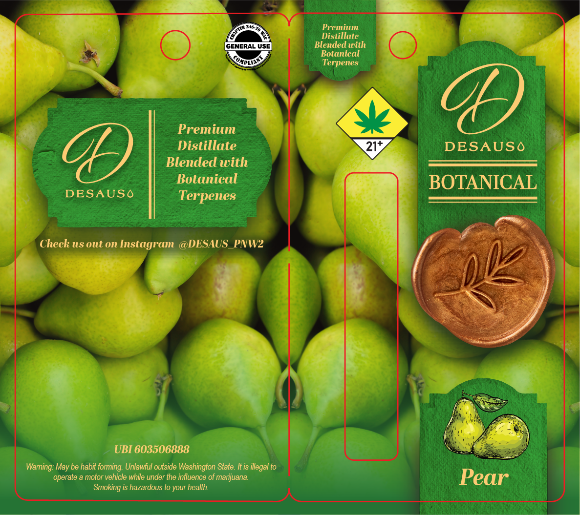 De Saus Botanical Vape