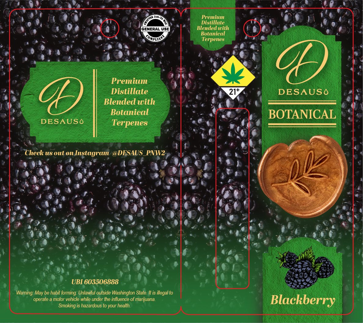 De Saus Botanical Vape