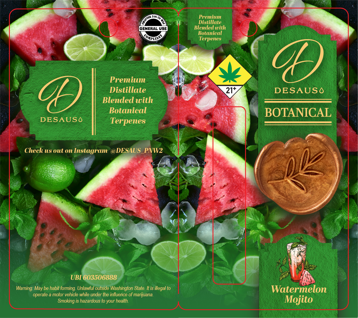 De Saus Botanical Vape