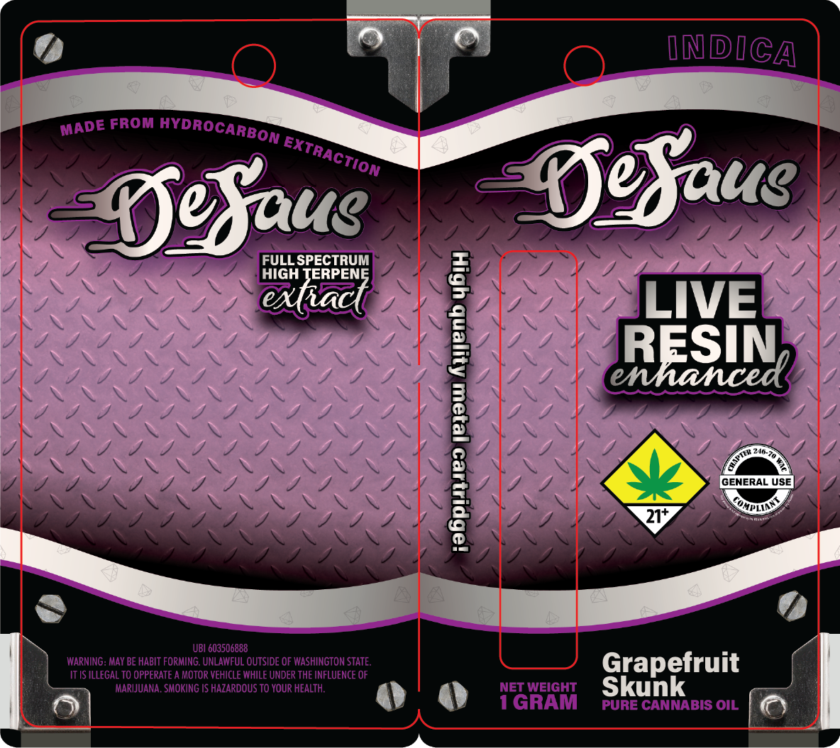 De Saus Metallic LRE Vape