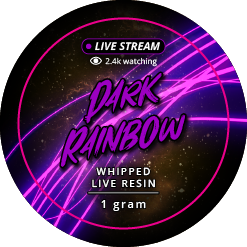 Live Stream 1.5in Dab Jar Lid Round