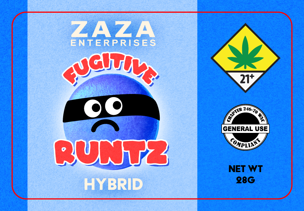 ZAZA Enterprizes 3x2 Labels