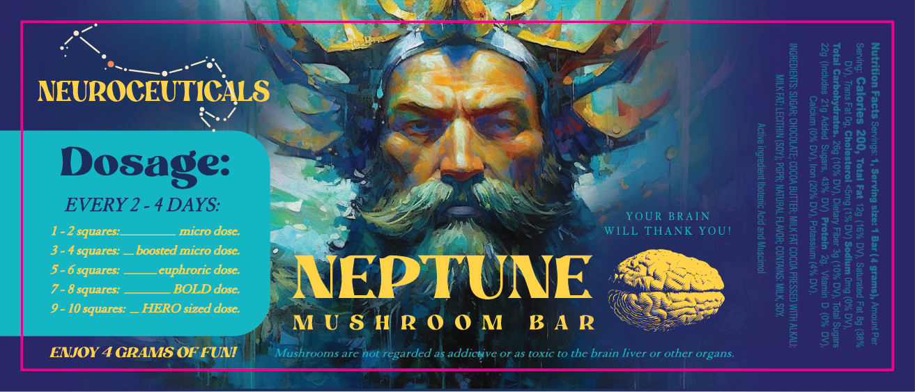 Antares Neuroceutical Neptune Bar Wrapper