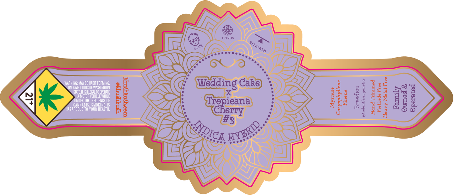 Khush Kush Exclusive Jar Label