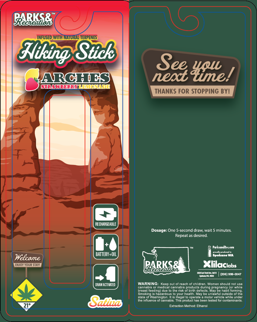 Parks & Rec Hiking Stick Opex Disposable