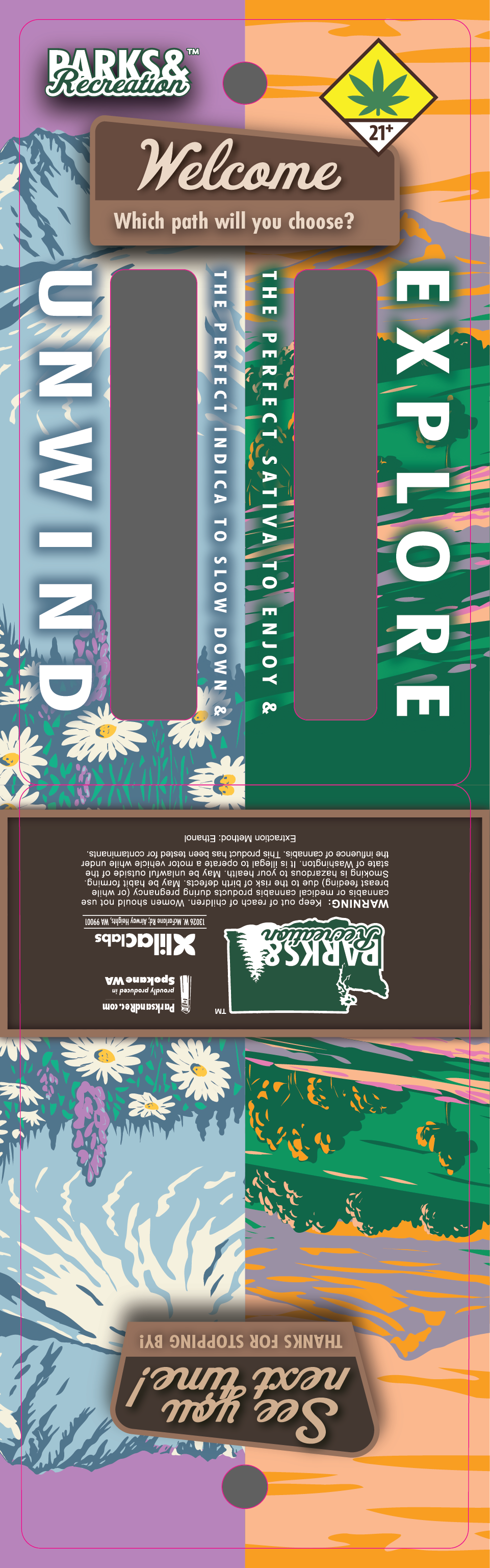 Parks & Rec Unwind Dual Vape