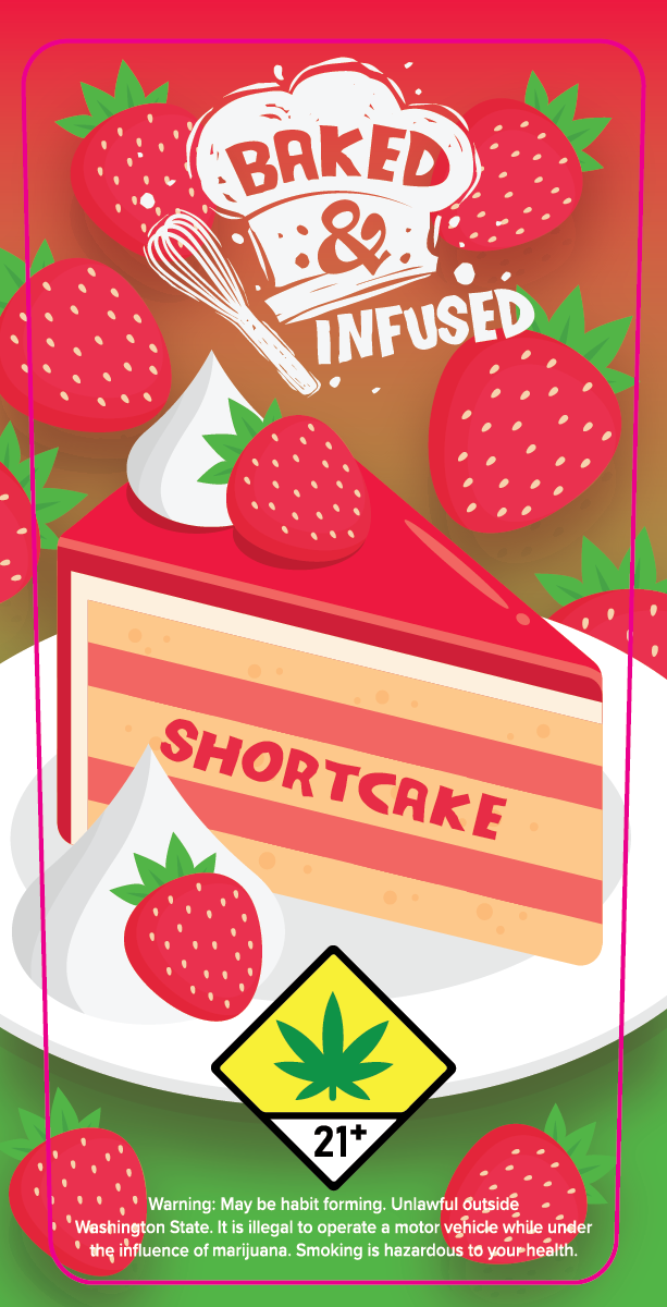 Baked & Infused Joint Tube Labels