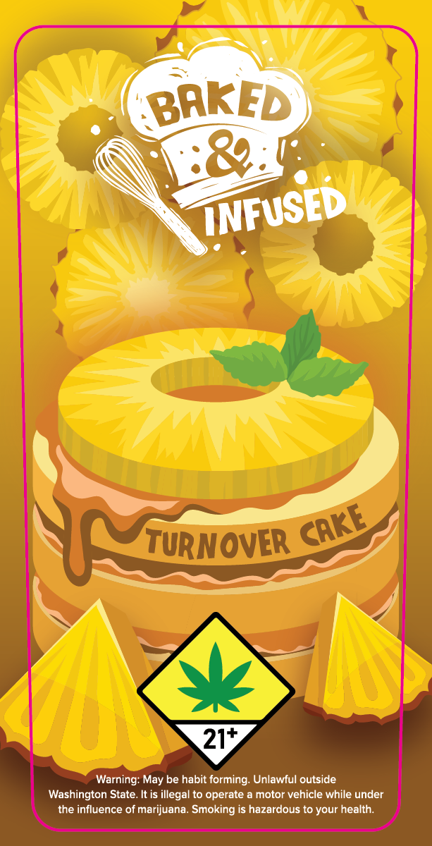 Baked & Infused Joint Tube Labels