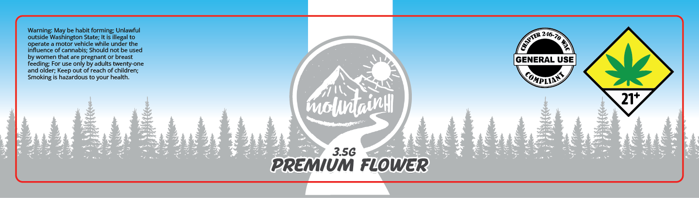 Mountain Hi Jar Labels
