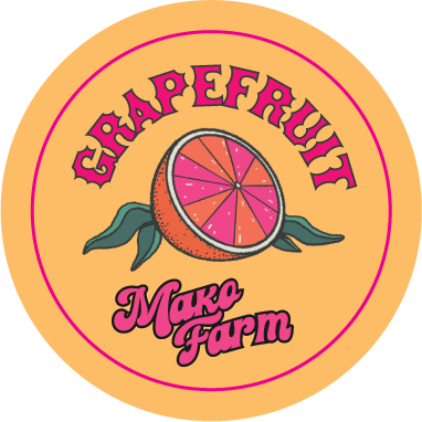 Mako Farm 1.5" Round Sticker