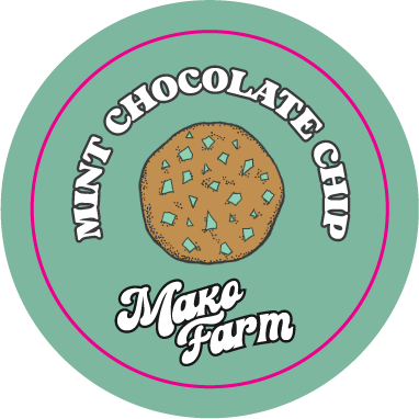 Mako Farm 1.5" Round Sticker