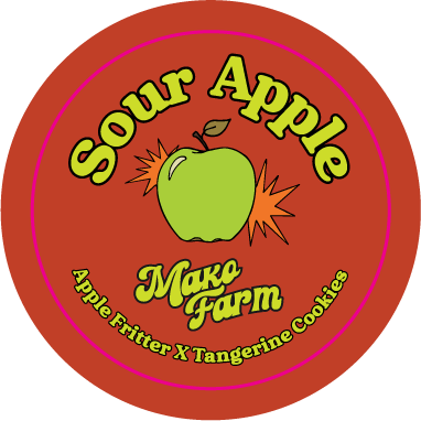 Mako Farm 1.5" Round Sticker