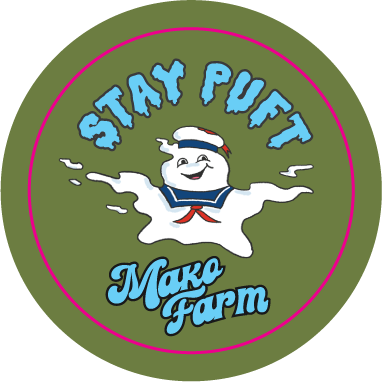 Mako Farm 1.5" Round Sticker