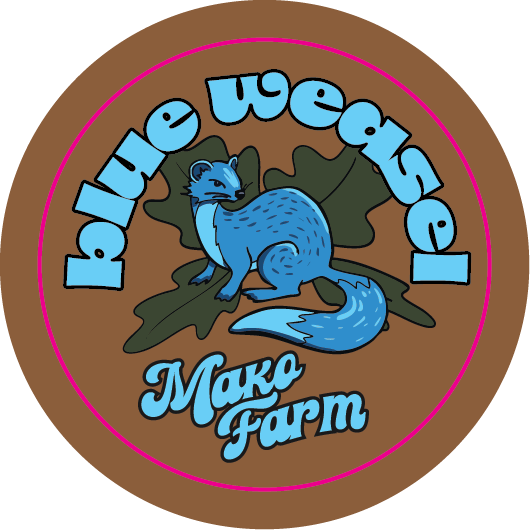 Mako Farm 1.5" Round Sticker