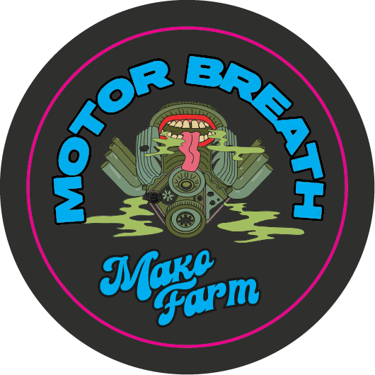 Mako Farm 1.5" Round Sticker