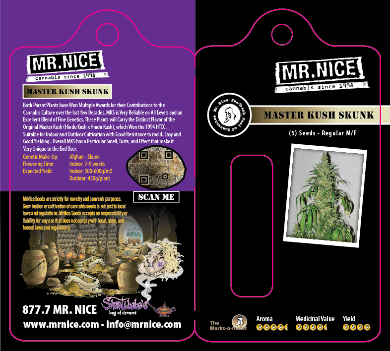 Mr. Nice Seed Packs