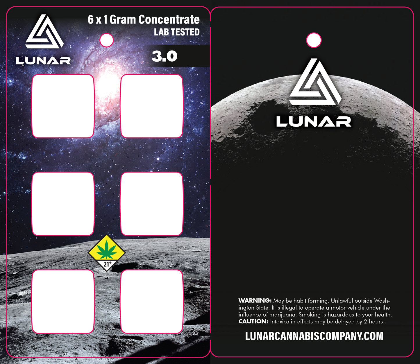 Lunar 6 Pack Dab